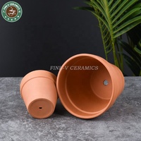 Mini pots d'argile rouge 2023 Offre Spéciale, jardinières en céramique de Cactus succulentes avec trous de Drainage 10 pouces pots de fleurs en terre cuite