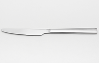 Ensemble de 4 couverts en acier inoxydable de style nordique, durables, compatibles lave-vaisselle, minimalistes, pour sublimer la table à manger
