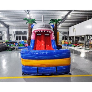 Casa Inflable de PVC de 0.45mm con Temática de la Sirenita, <span class=keywords><strong>Parque</strong></span> <span class=keywords><strong>Infantil</strong></span> con Tobogán para Fiestas de Cumpleaños - Product Image 5