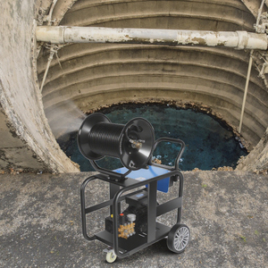 Machine de dragage et de nettoyage de canalisations 7,5 kW, très demandée, équipement municipal et communautaire, pour eau et plastique, modèle 7,5 kW - Product Image 2
