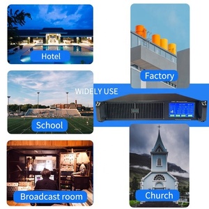 Kit Completo de Estación Transmisora <span class=keywords><strong>FM</strong></span> de 300W con Mezclador, Micrófono y DSP |   100-240V |   Uso en <span class=keywords><strong>Radio</strong></span> e Iglesia |   CE/FCC - Product Image 6