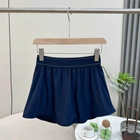 Vêtements d'été de haute qualité pour femmes, légers et respirants, taille élastique, jupe courte plissée sexy, Aloe Ropa De Mujer