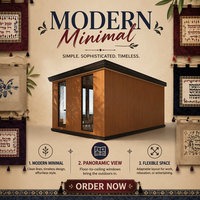 Maison préfabriquée à faire soi-même DIY PODS maison préfabriquée