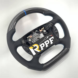 Volante de Fibra de Carbono Real de Ajuste Preciso para <span class=keywords><strong>Ford</strong></span> <span class=keywords><strong>Mustang</strong></span> 1999 2000 <span class=keywords><strong>2001</strong></span> 2002 2003 2004 - Product Image 2