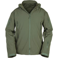 Veste Softshell Tactique Imperméable et Coupe-Vent CONMR, Doublée Polaire, pour Utilisation Tactique, Randonnée et Trekking