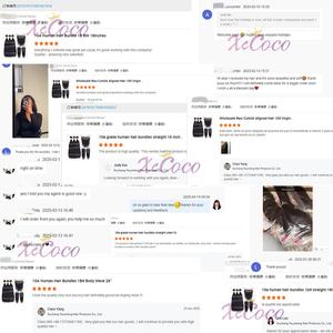 Warna Piano P4/27 #    Rambut Manusia Asli Body Wave 100%, Grosir Bundel Rambut Malaysia Grade 10a - Product Image 5