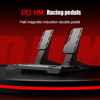 Volant de course PXN V4D Bundle avec retour de force 4 Nm, pédales magnétiques Hall PD HM, servomoteur Direct Drive pour PC