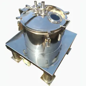 Large Capacity Basket Centrifuge Flat Filter Centrifuge for Separating Granular Solids