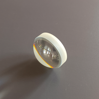 Miroir dichroïque UV-IR personnalisé OEM, séparateur de faisceau laser (lentille concave) avec revêtement antireflet, matériau Corning CDGM, qualité de surface Lambda/20