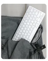 Tasti di scorrimento portatili tastiera sottile Wireless BT3.0/5.0 Mini tastiera bluetooth per Laptop iPad da tavolo