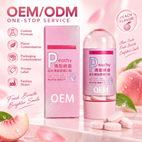 Comprimés de dentifrice probiotiques personnalisés en usine pour le nettoyage buccal, l'élimination de la mauvaise haleine, granulés portables pour le nettoyage buccal en extérieur