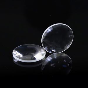 Lentille de loupe sphérique biconvexe BK7 K9 personnalisée avec lentille en quartz saphir matériau en silice fondue - Product Image 2
