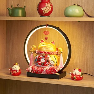 <span class=keywords><strong>Tirelire</strong></span> en céramique pour porte-bonheur, décoration de maison japonaise, <span class=keywords><strong>tirelire</strong></span> en forme de <span class=keywords><strong>chat</strong></span> - Product Image 6