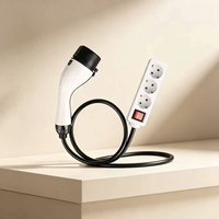 Pistolet de décharge V2L pour véhicule électrique, alimentation extérieure pour voiture, prise de décharge avec multiprise