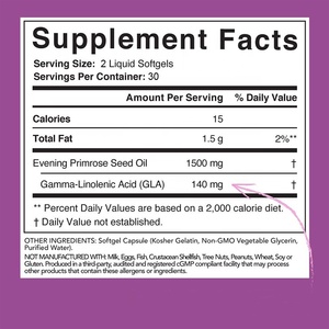 OEM ODM Capsule di Olio di Enotera 1000mg Acido Gamma Linolenico per <span class=keywords><strong>la</strong></span> Salute e <span class=keywords><strong>la</strong></span> Cura della Pelle delle Donne - Product Image 6