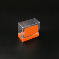 Boîte d'emballage en plastique PET transparente à verrouillage automatique, personnalisable avec logo imprimé, vente en gros du fabricant