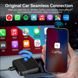 Nuevo <span class=keywords><strong>U2W</strong></span> Mini 3-3 Plug And Play Ai Box <span class=keywords><strong>Carlinkit</strong></span> Producción de fábrica que continúa con la calidad de sonido del coche original Multimedia Carplay - Product Image 6
