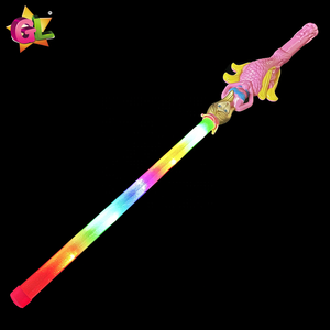 Baguette <span class=keywords><strong>Lumineuse</strong></span> Sirène à 5 Lumières avec Couronne et Épée <span class=keywords><strong>Lumineuse</strong></span>, <span class=keywords><strong>Jouet</strong></span> en Plastique, 3 Modes Clignotants, pour Filles - Product Image 4