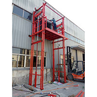 Plateforme élévatrice hydraulique verticale industrielle murale de 1 tonne à prix avantageux pour entrepôt