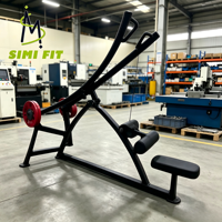 SM Série CYB Appareil de tirage vertical grand angle pour pectoraux, biceps et deltoïdes dorsaux, usage commercial en salle de sport, robuste, à charge par disques, pour centre de fitness