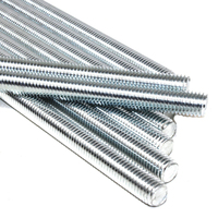 DIN 976 Zinc Hot DIP Galvanized M10 HDG Full Rods Stud Grade 4.8 A307 PTFE Threaded Rod