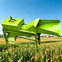 Décortiqueuse de maïs électrique compacte pour usage domestique, batteuse à maïs haute productivité, capacité 500 kg/h, machine agricole