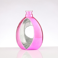 Fantaisie Personnalisé Vide Alcool Boire 500ml 750ml Liqueur Vin Vodka Spiritueux Bouteilles En Verre 1 Litre Fournisseurs En Gros