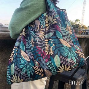Custom Rpet Cartoon Foldable Superet Grocery Bag Large Reusable Plaid Folding Tote Polyester Shopping Bag With <b>Pouch</b> - Product Image 4