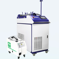 3 en 1 Découpe Nettoyage Soudage 1500W 2000W Laser à Fiber à Main pour Métal Acier Inoxydable Aluminium Max Laser Source