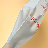 Sacs à fermeture éclair en plastique biodégradable mat/givré, sacs à vêtements à fermeture éclair pour t-shirts et maillots de bain avec Logo
