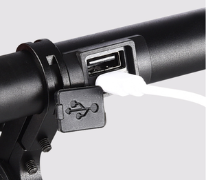 Accesorio de manillar de bicicleta mejorado con extensión de aleación de aluminio Banco de energía USB integrado para ciclistas - Product Image 6