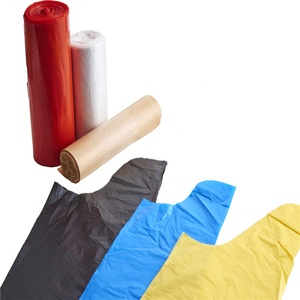 ถุงขยะพลาสติก HDPE แบบผูกด้านบนถุงขยะด้านล่างปิดสนิทดาว - Product Image 3