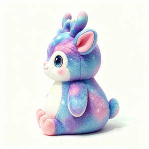 Customized Magical Fawn Plushie <b>for</b> Girls/Nursery Decor, Cute Dreamy Sparkle Deer Gift <b>for</b> Kids/Birthdays - Product Image 3