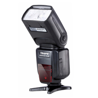 Flash Speedlite TR-988 TTL HSS de TRIOPO con Sincronización de Alta Velocidad para Cámaras Réflex Digitales Canon y Nikon para Fotografía