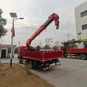 Camión Grúa Telescópica Sinotruk Nuevo, 7 Toneladas, para Construcción y Carga, Equipado con Motor Weichai Esencial - Product Image 6