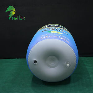 عرض متجر الإعلانات مختومة تعزيز ضربة متابعة زجاجة عصير PVC يمكن على شكل نفخ - Product Image 3