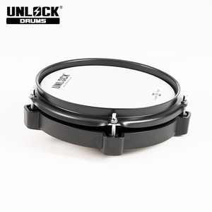 Pad de Batería <span class=keywords><strong>MIDI</strong></span> de 8 Pulgadas con Hyper-Trigger de Doble Zona y Superficie Estrellada, Compatible con RLTD17/TD27, Diseño Portátil - Product Image 2