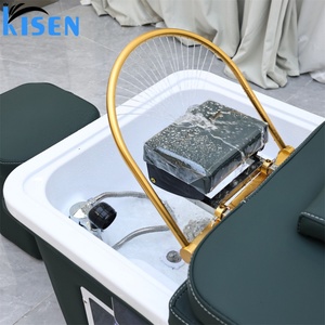 KISEN Lit de salon de beauté professionnel pour lavage de cheveux et shampoing avec réservoir, lit de massage japonais pour spa capillaire sans tuyauterie - Product Image 2