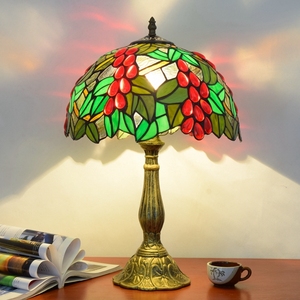 Lámpara <span class=keywords><strong>de</strong></span> mesa <span class=keywords><strong>de</strong></span> Tifany <span class=keywords><strong>de</strong></span> 12 pulgadas, globo levitante, <span class=keywords><strong>cama</strong></span> <span class=keywords><strong>de</strong></span> lectura, Hotel, decoración del hogar, Tiffany, superventas - Product Image 4
