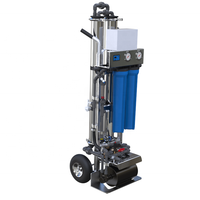 500L/H Mobile RO Machine fenêtre verre nettoyage voiture lavage eau potable Machine jardin osmose inverse système de dessalement