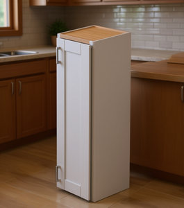 Mobile da Cucina Sunique Autoportante dal Design Minimalista, Unità di Stoccaggio Alta 10 Pollici per Cucina - Product Image 2
