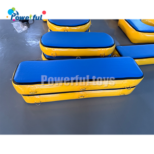 Piste d'air en PVC commerciale pour <span class=keywords><strong>Ninja</strong></span> Warrior Gym Training Crawl Bridge <span class=keywords><strong>Parcours</strong></span> d'obstacles gonflable pour parcs d'aventure garderies - Product Image 6