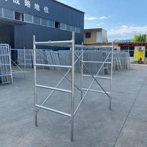 Songmao ระบบสมบูรณ์ <span class=keywords><strong>6m</strong></span> 12m หอนั่งร้านเคลื่อนที่ H โครงนั่งร้าน - Product Image 1