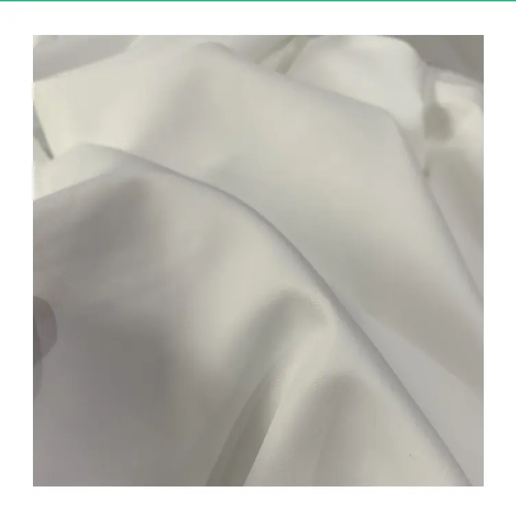 microfiber 50D dull yarn white 240T 67GSM width 2.4m elastic dyed printed quilted polyester pongee fabric for bed sheet