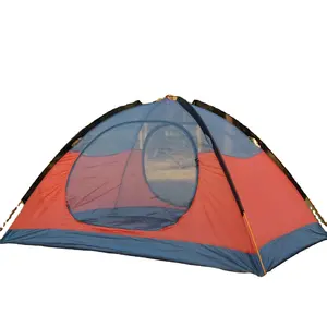 공장 가격 도매 2 3 명 경량 배낭 여행 통기성 텐트 하이킹 등산 캠핑 가족