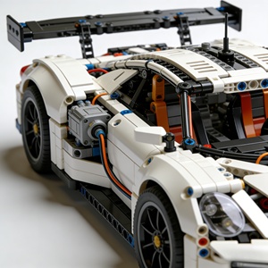 Juguete de Codificación Personalizado DIY, Supercoche Programable, Juego de Bloques de Construcción de Plástico para Educación STEM - Product Image 5