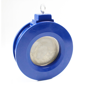 Vanne <span class=keywords><strong>anti</strong></span>-<span class=keywords><strong>retour</strong></span> manuelle à disque unique DN100 4" PN16 certifiée ISO9001 - Product Image 5