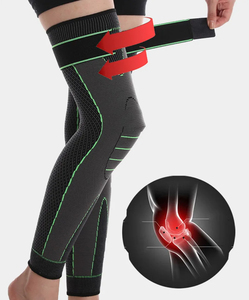 Gran oferta de rodilleras deportivas, rodillera de longitud completa, soporte para pantorrilla, mangas de compresión para piernas para baloncesto - Product Image 6