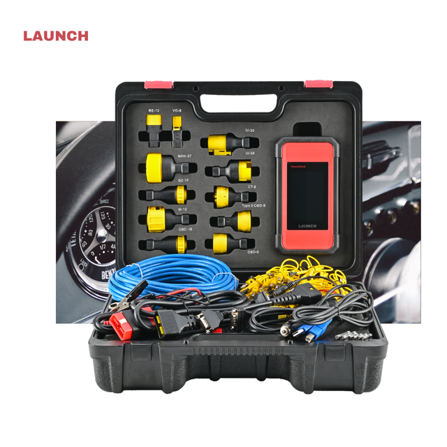 For Launch X431 Heavy Duty Truck Diagnostic Scanner with V+ PRO 5 and for Launch Smartlink C2.0 HD Module Engine Analyzer