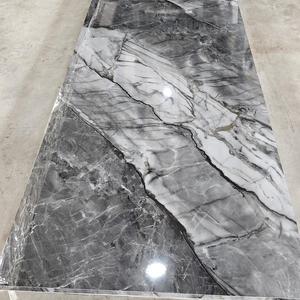 Bingjie đá cẩm thạch trắng tự nhiên Bảng điều khiển tường đá cẩm thạch sàn gạch đánh bóng đá cẩm thạch trắng với tĩnh mạch màu xám - Product Image 6